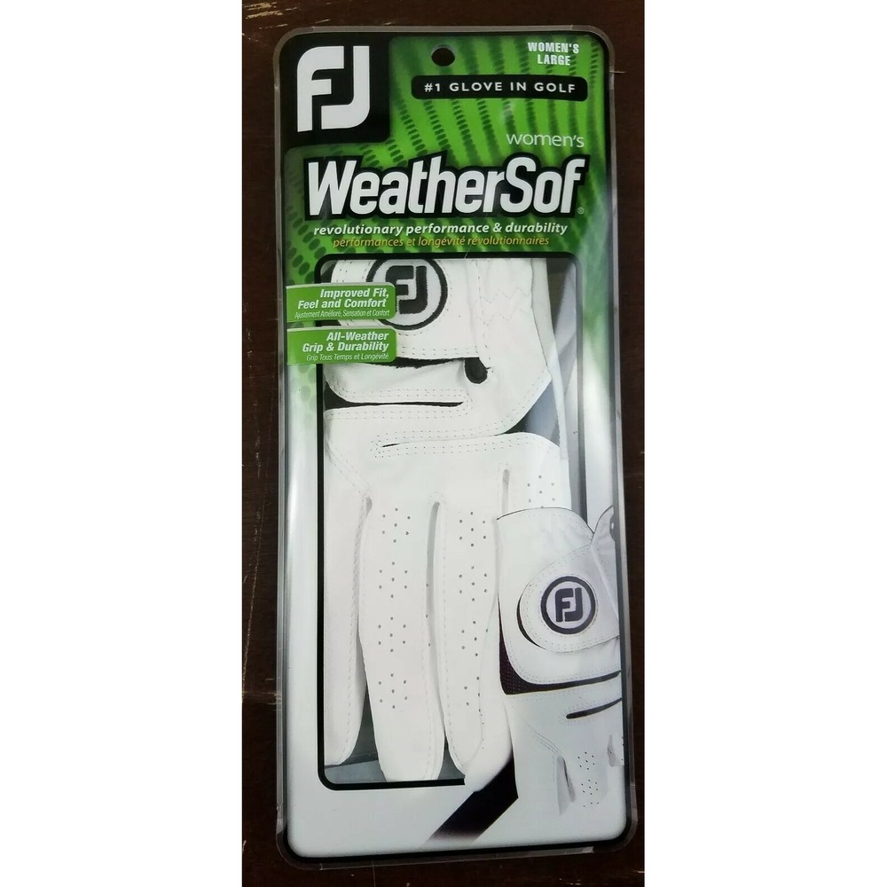 FootJoy WeatherSof‎ Women's Golf Glove - Large Fits on Left Hand